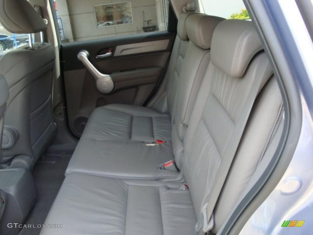 2007 CR-V EX-L 4WD - Glacier Blue Metallic / Gray photo #11