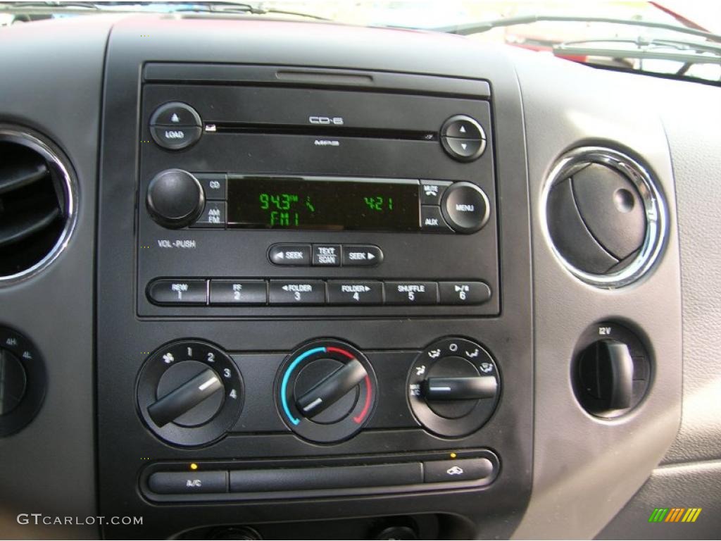 2007 F150 XLT SuperCrew 4x4 - Bright Red / Medium Flint photo #12