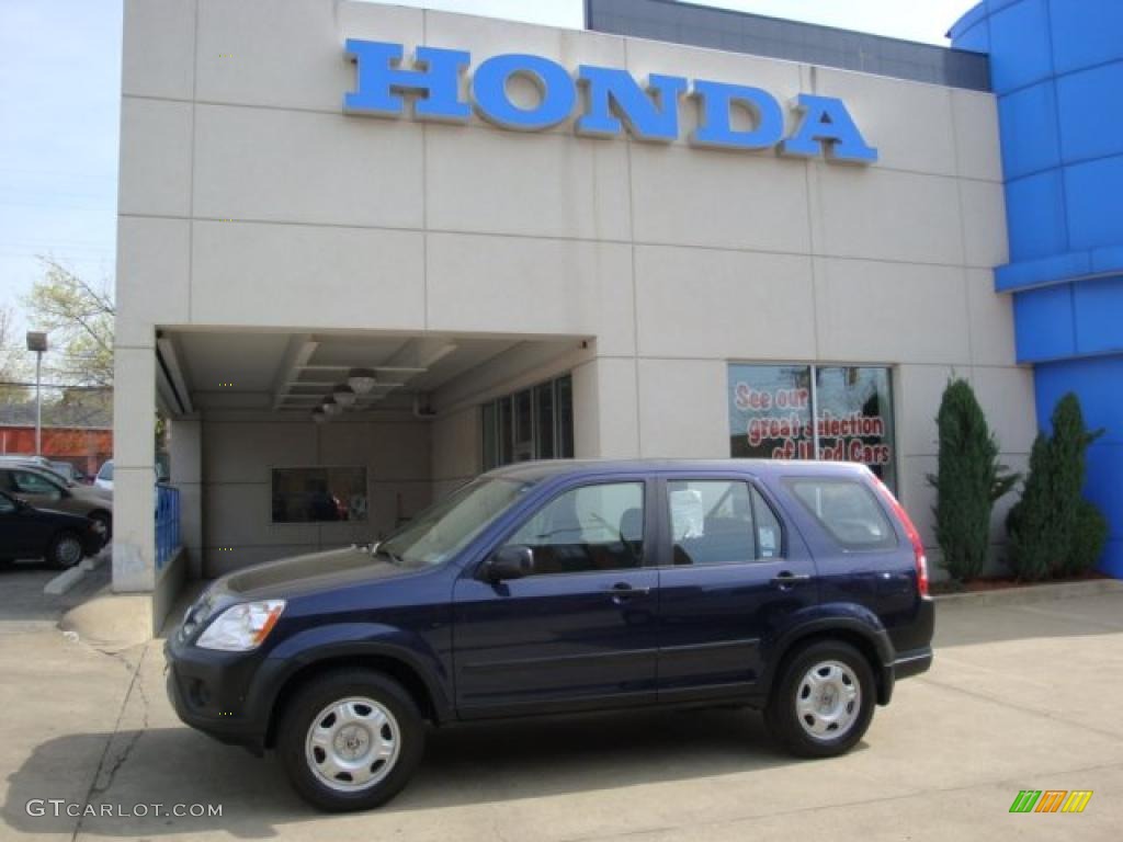 2006 CR-V LX 4WD - Royal Blue Pearl / Black photo #1