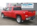 2008 Fire Red GMC Sierra 1500 SLE Extended Cab 4x4  photo #13