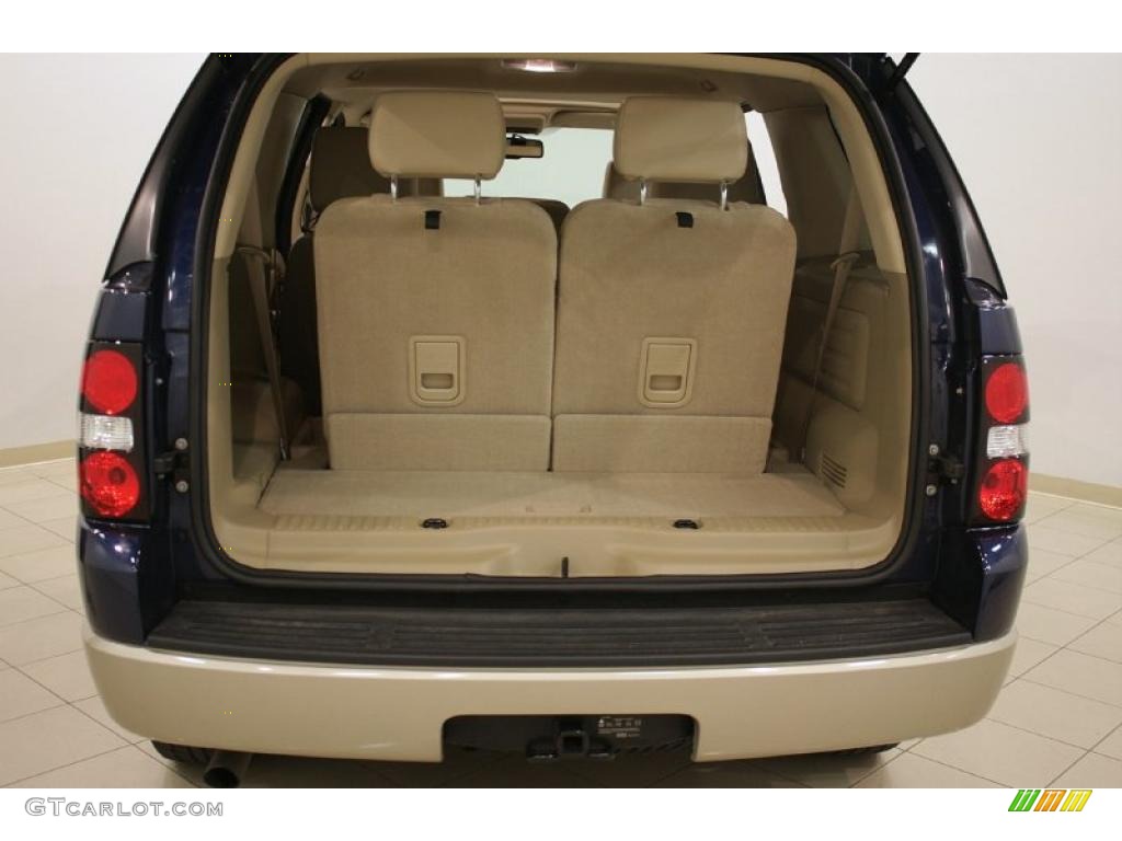2007 Explorer Eddie Bauer 4x4 - Dark Blue Pearl Metallic / Camel photo #25