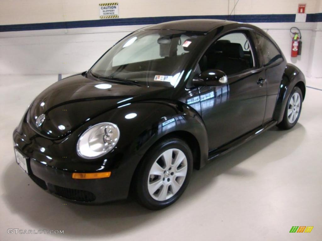 2009 New Beetle 2.5 Coupe - Black / Black photo #2
