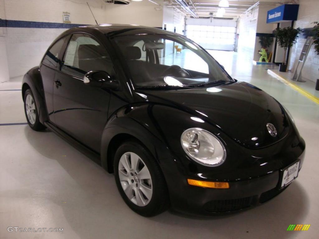 2009 New Beetle 2.5 Coupe - Black / Black photo #4