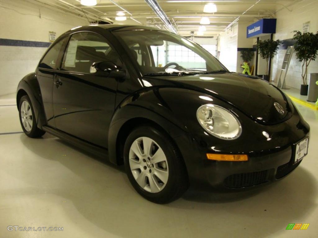2009 New Beetle 2.5 Coupe - Black / Black photo #5