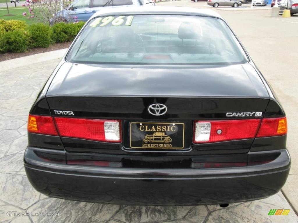 2001 Camry CE - Black / Gray photo #6