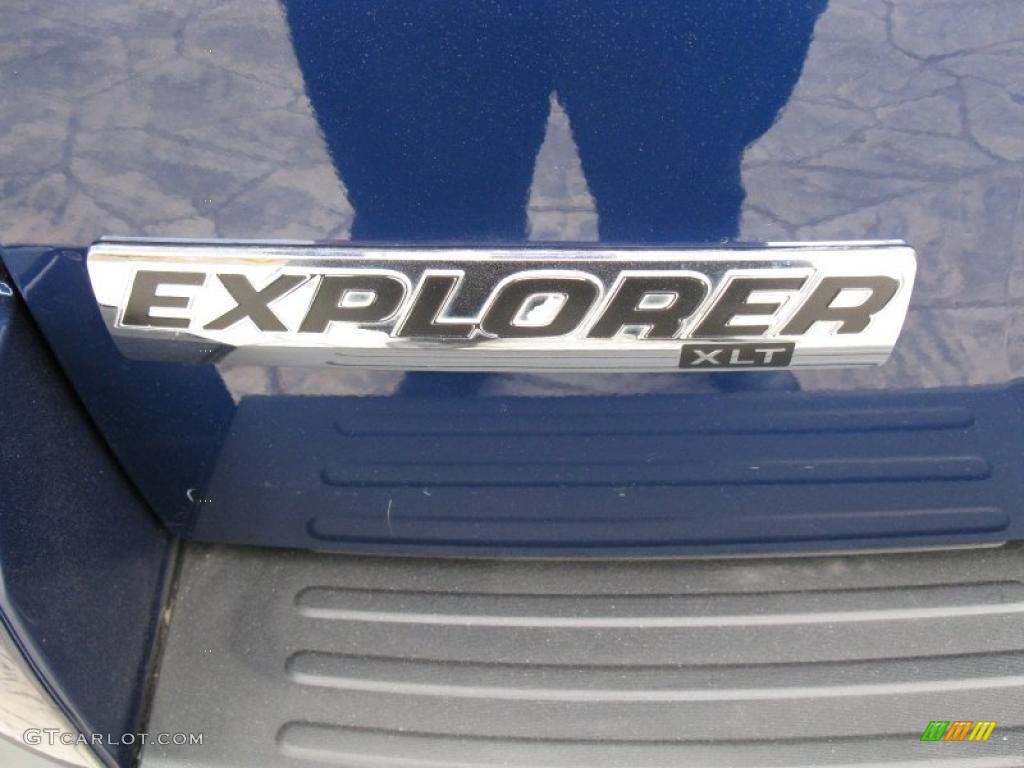 2006 Explorer XLT 4x4 - Dark Blue Pearl Metallic / Stone photo #11