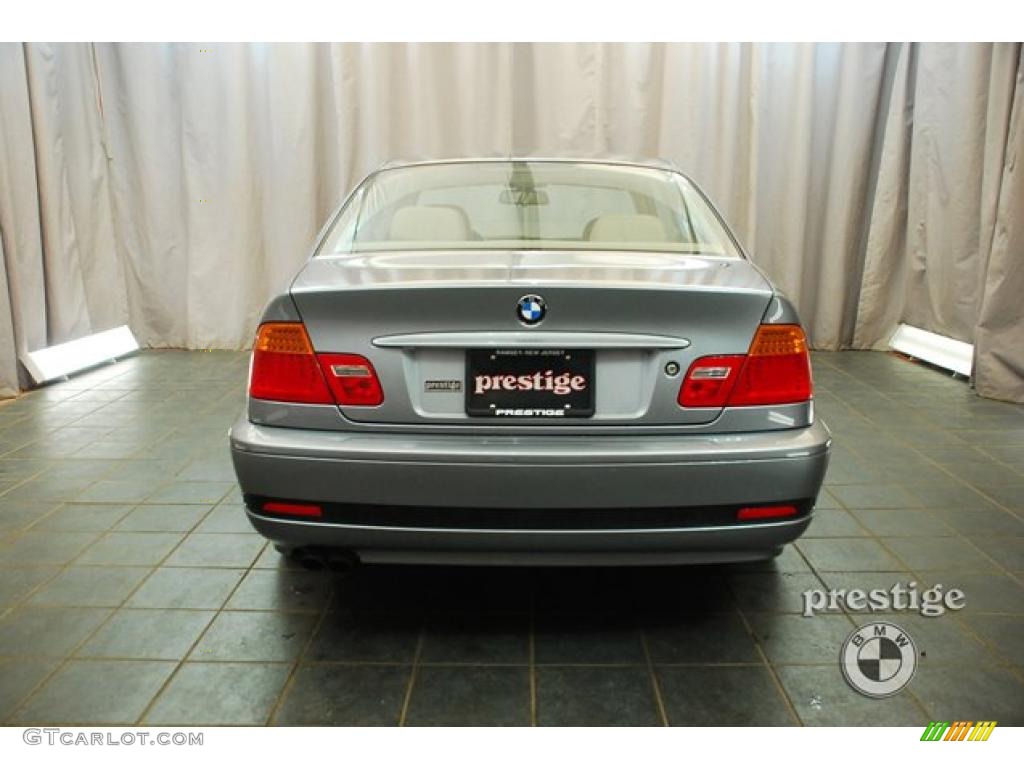 2004 3 Series 325i Coupe - Silver Grey Metallic / Sand photo #3