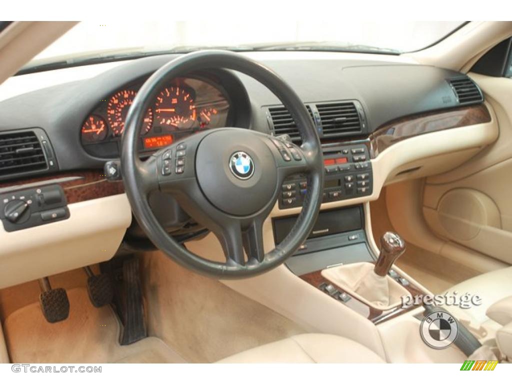 2004 3 Series 325i Coupe - Silver Grey Metallic / Sand photo #12