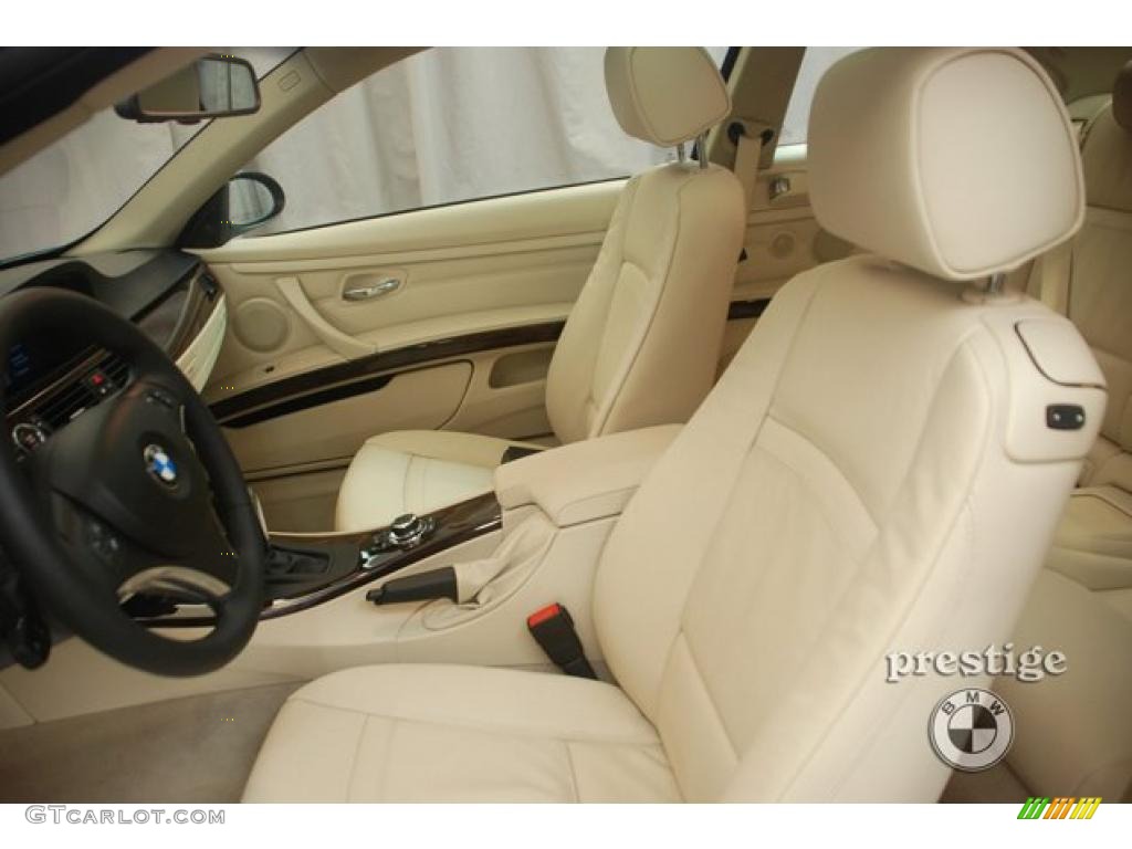 2009 3 Series 328xi Coupe - Titanium Silver Metallic / Beige photo #9