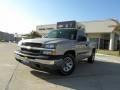 2005 Silver Birch Metallic Chevrolet Silverado 1500 Regular Cab  photo #1