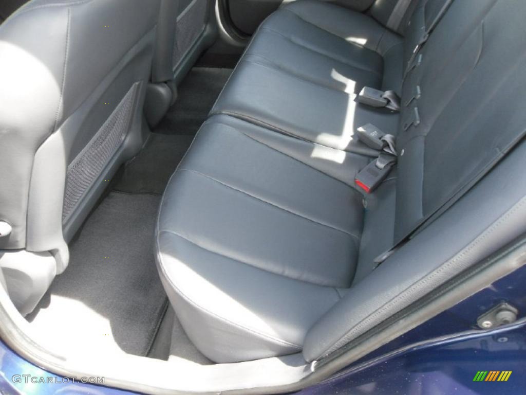 2003 Elantra GT Hatchback - Carbon Blue / Dark Gray photo #13