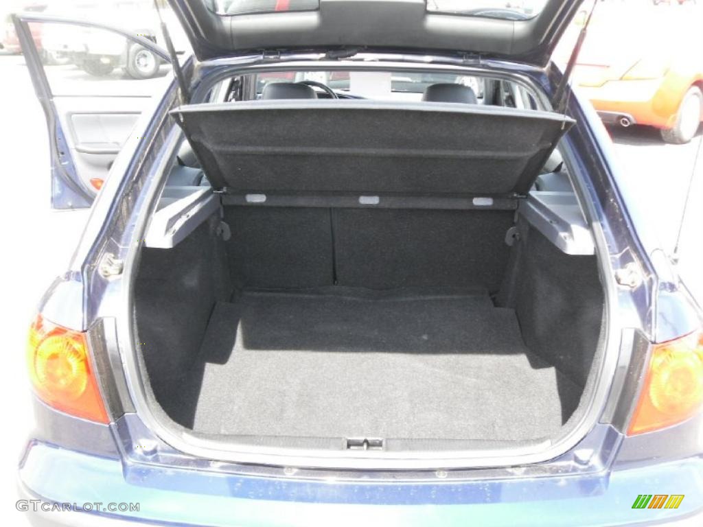 2003 Elantra GT Hatchback - Carbon Blue / Dark Gray photo #16