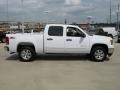 2010 Summit White GMC Sierra 1500 SLE Crew Cab 4x4  photo #4