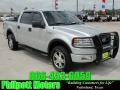 2005 Silver Metallic Ford F150 FX4 SuperCrew 4x4  photo #1