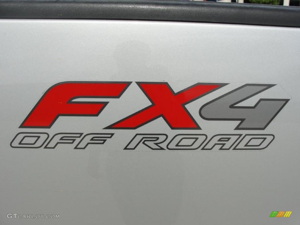 2005 F150 FX4 SuperCrew 4x4 - Silver Metallic / Medium Flint Grey photo #22