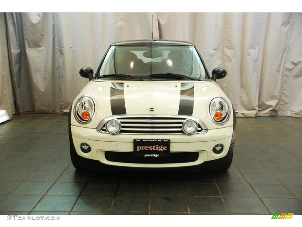 2007 Cooper Hardtop - Pepper White / Grey/Carbon Black photo #9