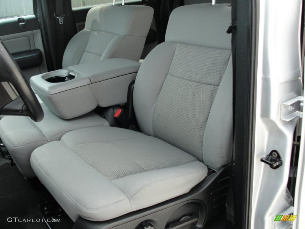 2005 F150 FX4 SuperCrew 4x4 - Silver Metallic / Medium Flint Grey photo #38