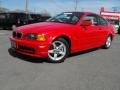 2000 Bright Red BMW 3 Series 328i Coupe  photo #1