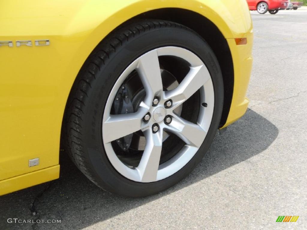 2010 Camaro SS Coupe - Rally Yellow / Black photo #18