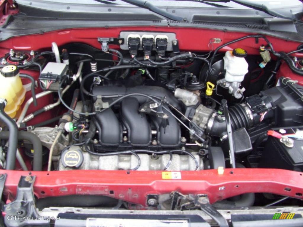 2005 Escape XLT V6 4WD - Redfire Metallic / Medium/Dark Pebble Beige photo #11