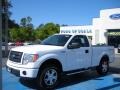 2010 Oxford White Ford F150 STX Regular Cab 4x4  photo #1