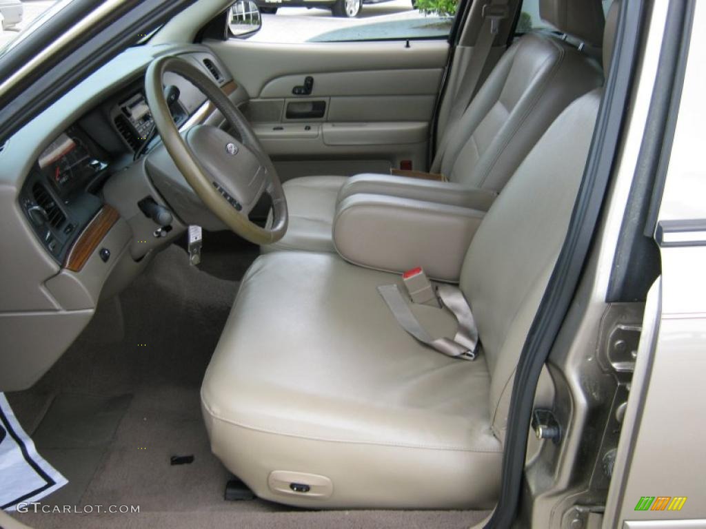 2003 Crown Victoria LX - Gold Ash Metallic / Medium Parchment photo #8
