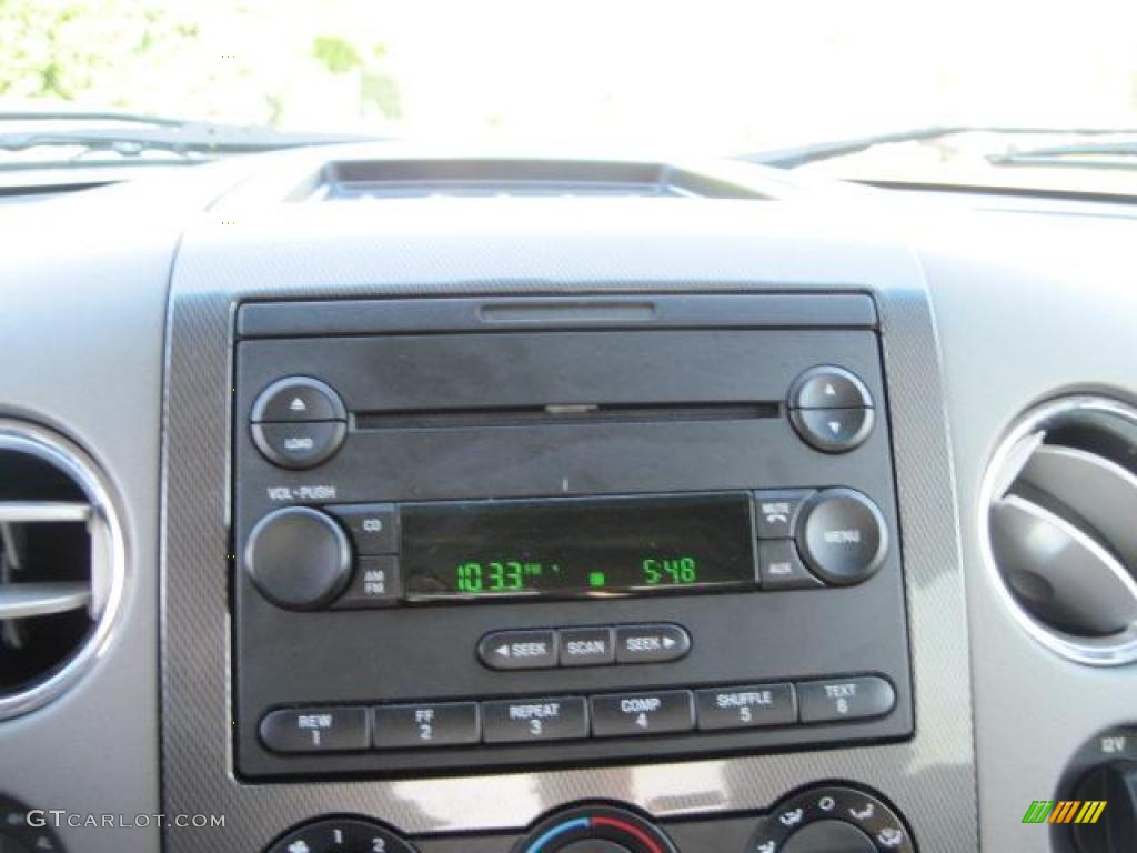 2004 F150 FX4 SuperCrew 4x4 - Black / Black/Medium Flint photo #9