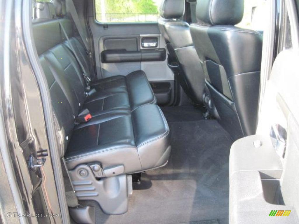 2004 F150 FX4 SuperCrew 4x4 - Black / Black/Medium Flint photo #18