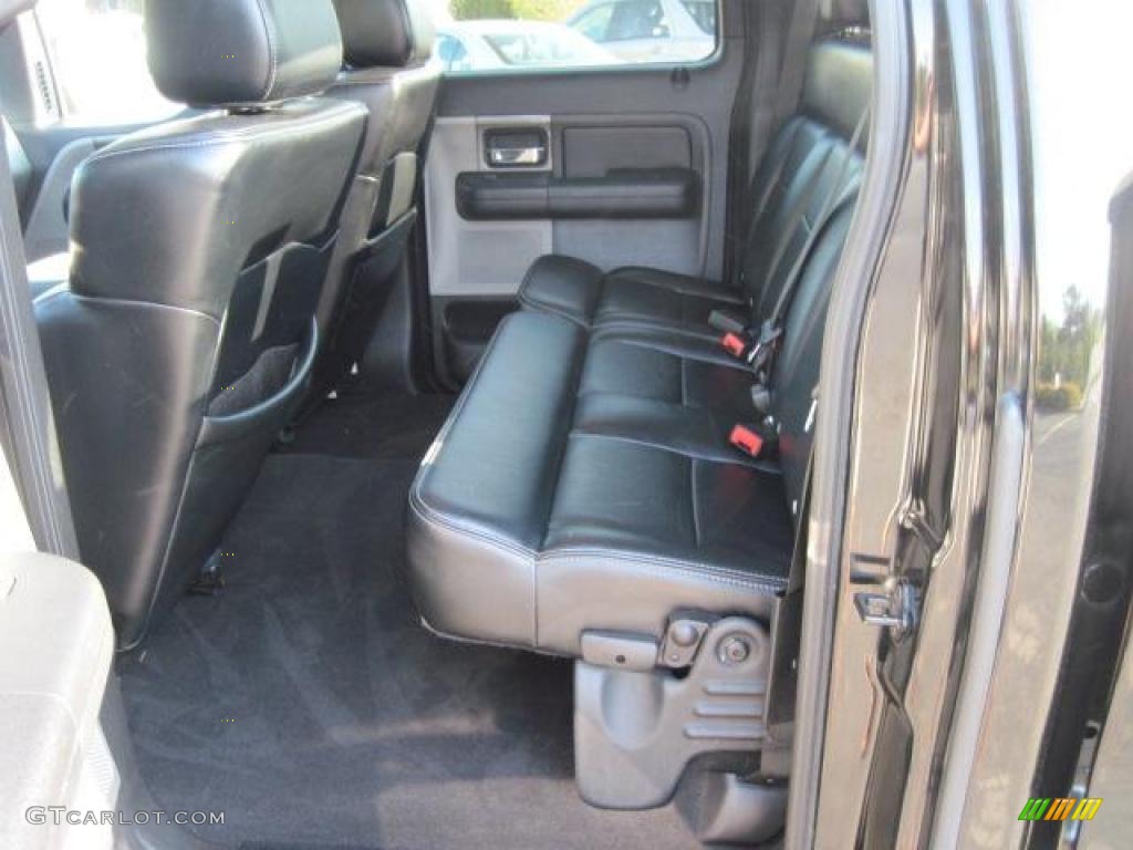2004 F150 FX4 SuperCrew 4x4 - Black / Black/Medium Flint photo #19