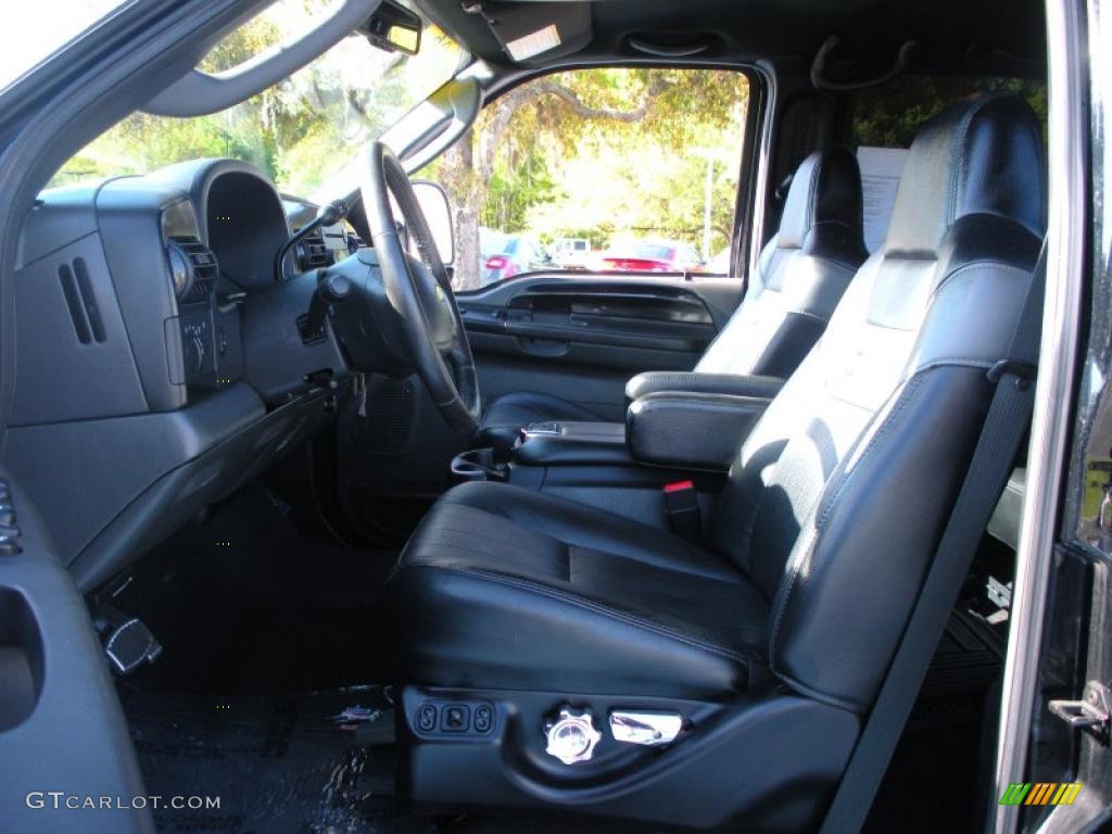 2006 F350 Super Duty Harley Davidson Crew Cab 4x4 - Black / Black photo #11