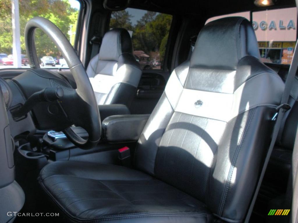 2006 F350 Super Duty Harley Davidson Crew Cab 4x4 - Black / Black photo #12