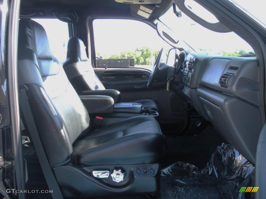 2006 F350 Super Duty Harley Davidson Crew Cab 4x4 - Black / Black photo #15