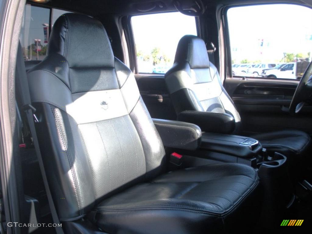 2006 F350 Super Duty Harley Davidson Crew Cab 4x4 - Black / Black photo #16