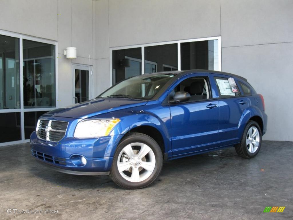 2010 Caliber Mainstreet - Deep Water Blue Pearl / Dark Slate Gray photo #2