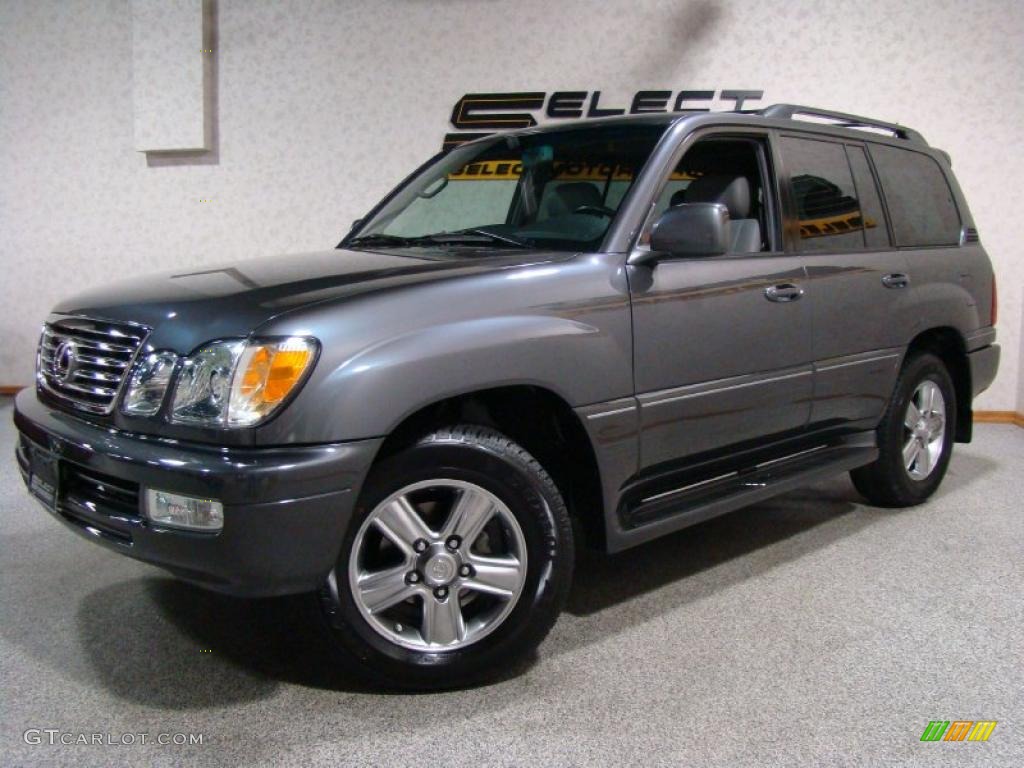 2006 LX 470 - Galactic Gray Mica / Stone photo #1