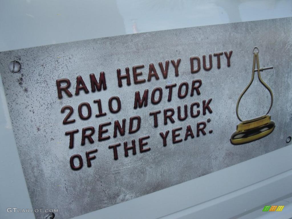2010 Ram 3500 Big Horn Edition Crew Cab Dually - Bright White / Dark Slate/Medium Graystone photo #3