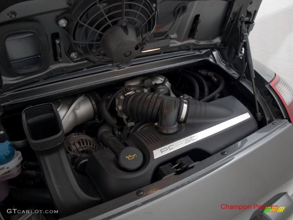 2008 911 Carrera S Coupe - Meteor Grey Metallic / Black photo #16