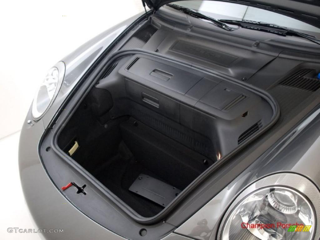2008 911 Carrera S Coupe - Meteor Grey Metallic / Black photo #17