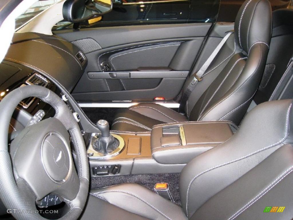 2010 V8 Vantage Roadster - Lightning Silver / Obsidian Black photo #7