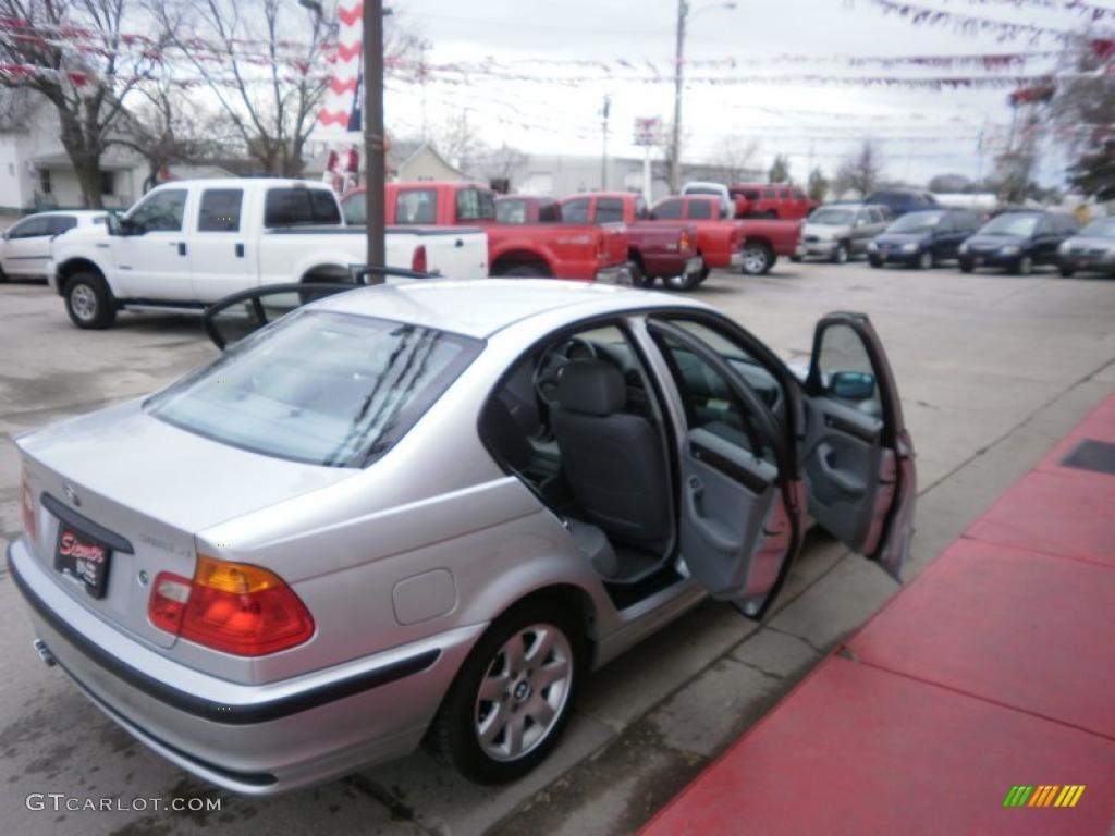 2001 3 Series 325xi Sedan - Titanium Silver Metallic / Grey photo #50