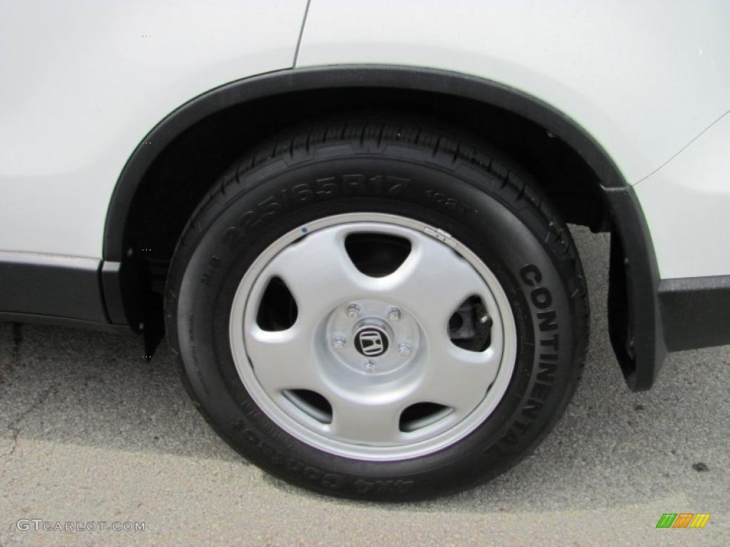2007 CR-V LX 4WD - Taffeta White / Gray photo #4
