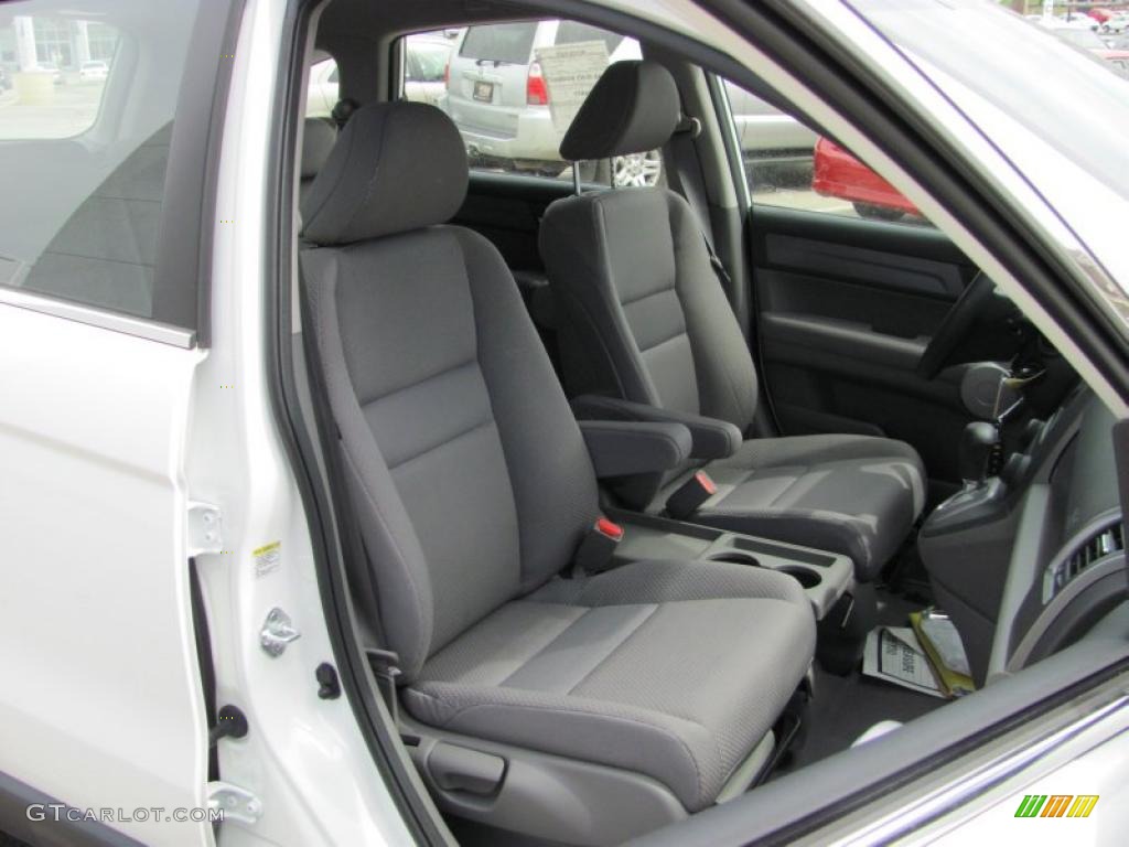 2007 CR-V LX 4WD - Taffeta White / Gray photo #11