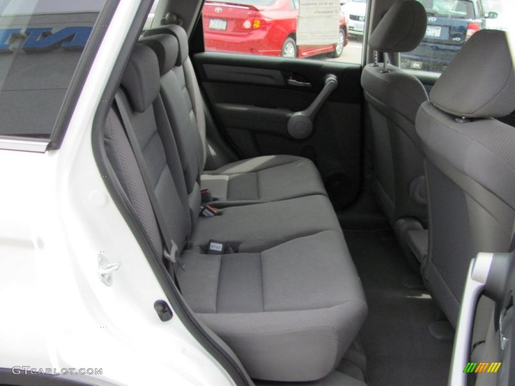2007 CR-V LX 4WD - Taffeta White / Gray photo #12
