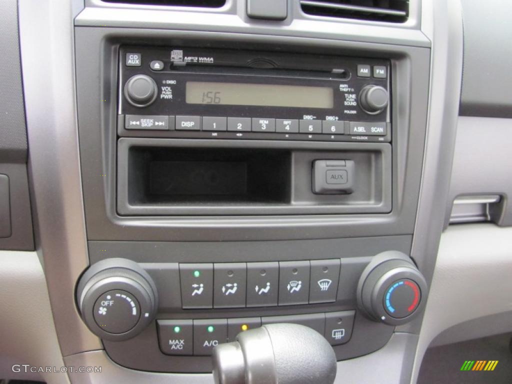 2007 CR-V LX 4WD - Taffeta White / Gray photo #17