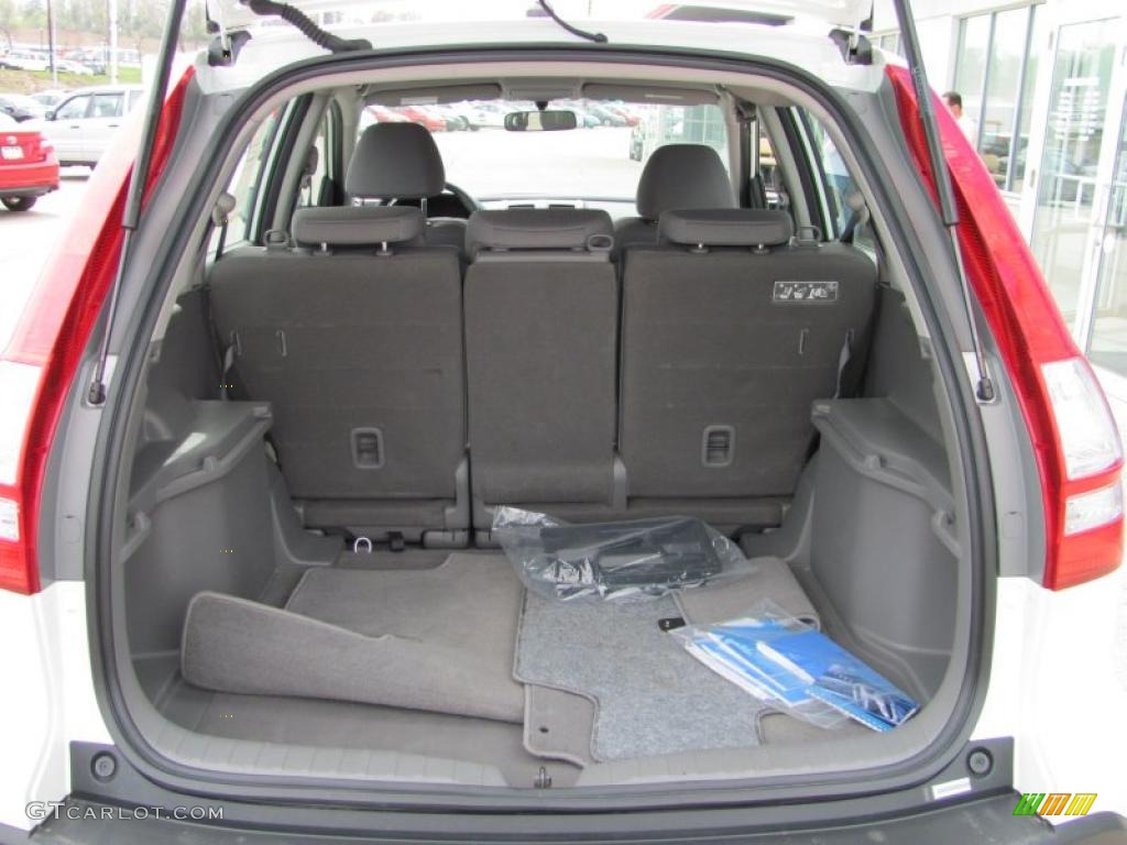 2007 CR-V LX 4WD - Taffeta White / Gray photo #18