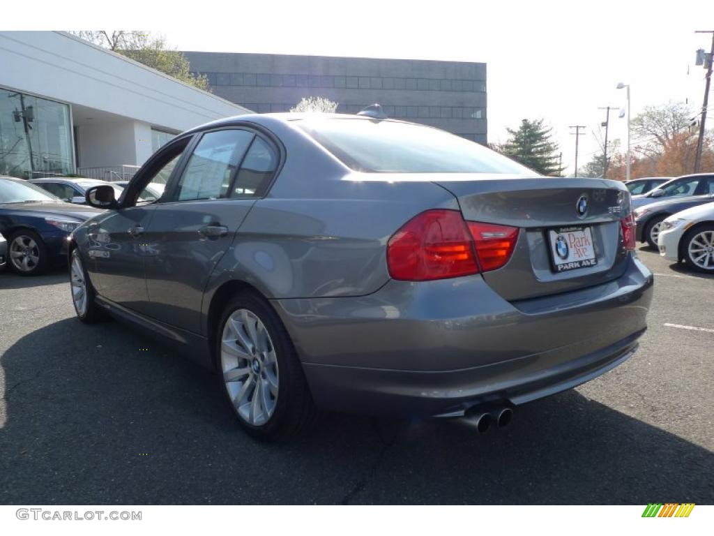 2010 3 Series 328i xDrive Sedan - Space Gray Metallic / Saddle Brown Dakota Leather photo #11