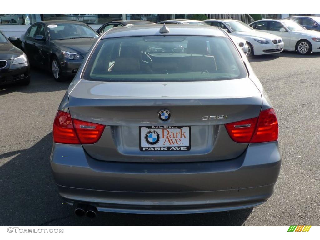 2010 3 Series 328i xDrive Sedan - Space Gray Metallic / Saddle Brown Dakota Leather photo #12