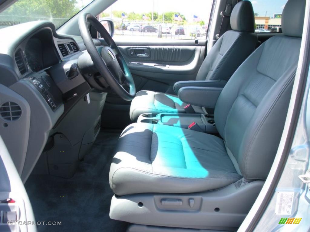 2003 Odyssey EX-L - Havasu Blue Metallic / Quartz photo #11