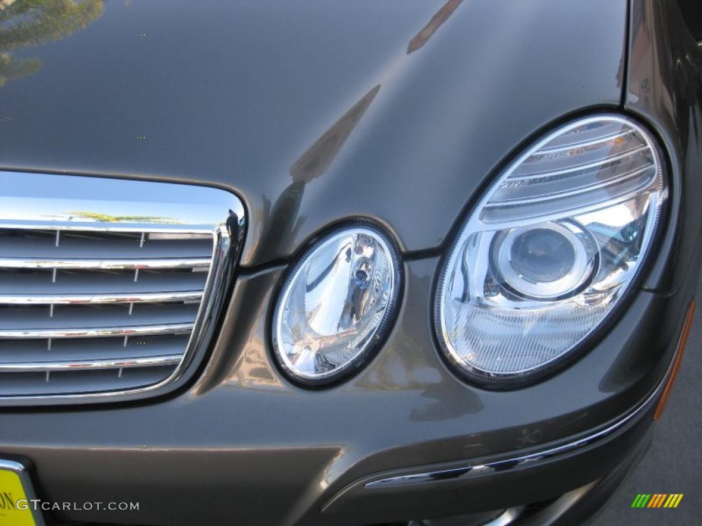 2008 E 350 Sedan - Indium Grey Metallic / Black photo #22