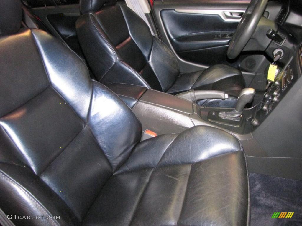 2004 S60 R AWD - Ruby Red Metallic / Nordkap Black/Blue R Metallic photo #11